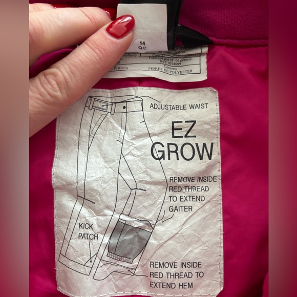 The North Face Snow Pants - girls size 14/16 - Picture 4 of 8